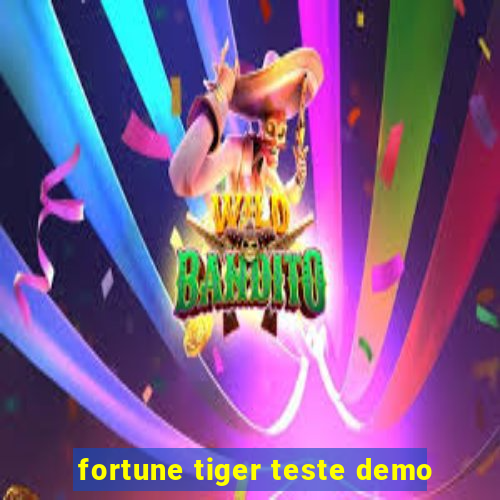 fortune tiger teste demo